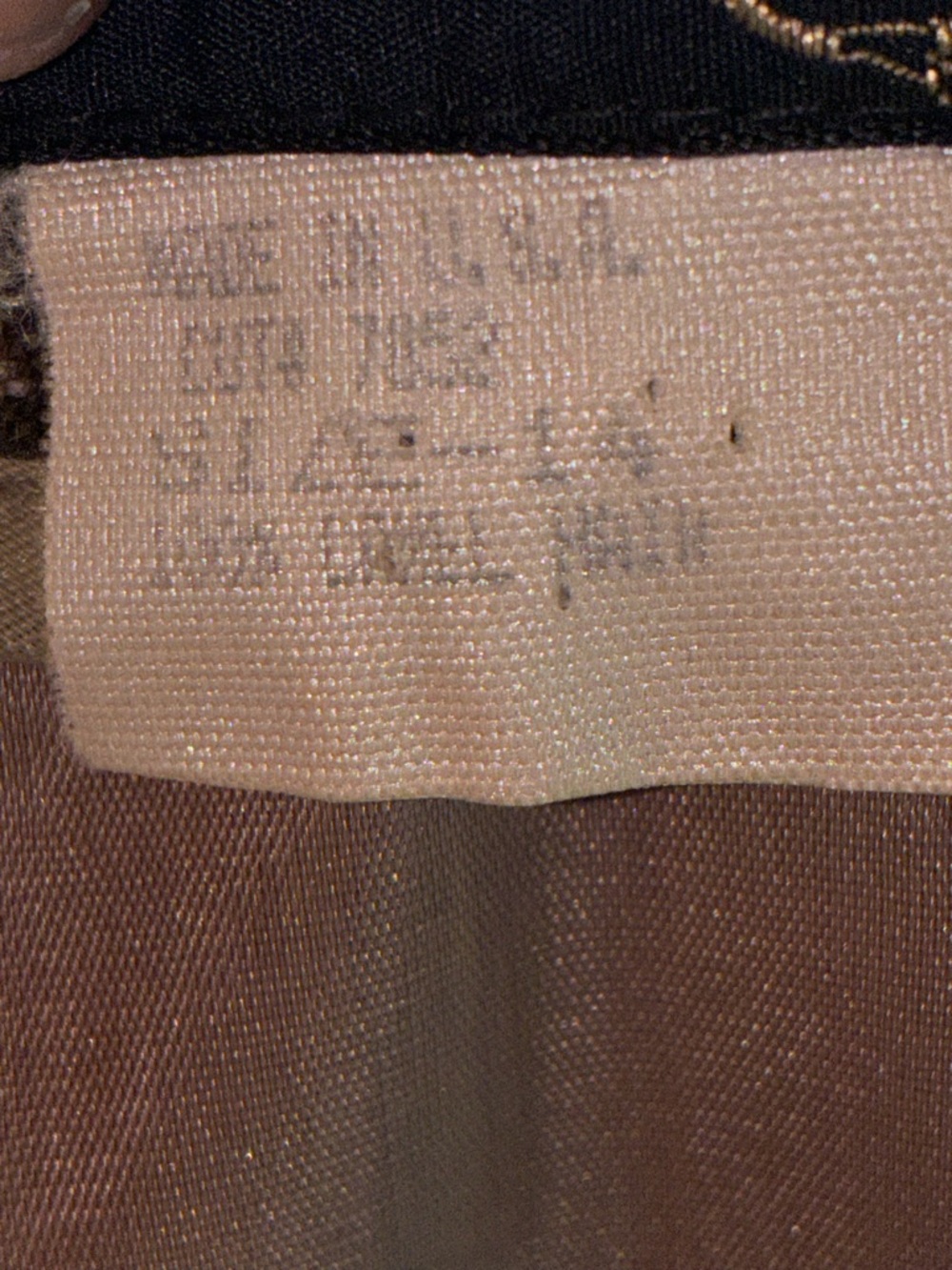 Vintage Country Shop Camel Hair Skirt - Picture 5 of 6